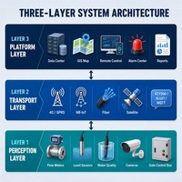 Plateforme de gestion intelligente des systèmes d'irrigation IoT avec surveillance en temps réel et installation basée sur le cloud