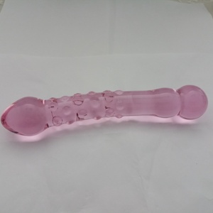 Uova di Vetro Yoni Rosa, <span class=keywords><strong>Dildo</strong></span> Giganti per Uomini e Donne, Giocattoli Sessuali in Vetro, Plug in Vetro - Product Image 2