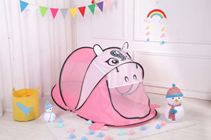 Tienda <span class=keywords><strong>de</strong></span> campaña infantil <span class=keywords><strong>de</strong></span> dibujos animados, piscina <span class=keywords><strong>de</strong></span> bolas para bebés, casa <span class=keywords><strong>de</strong></span> juegos para niños, tienda infantil, cabina plegable para niñas - Product Image 2