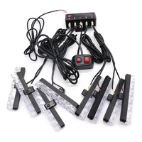 48 LED Grill Not warnleuchten Wireless Remote Auto LED Blitzlicht 4*4 12V Auto LED Licht