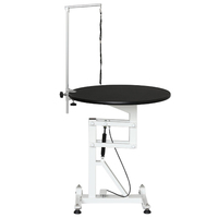 Air De Levage 70cm Rond Hydraulique Pet Chien Toilettage Table