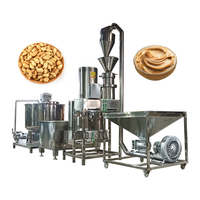 Fournisseur professionnel de machines de transformation des arachides / Fabricant de beurre de cacahuètes / Ligne de production de beurre de cacahuètes