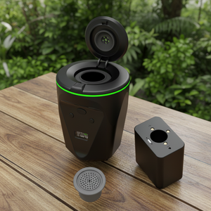 Chicha portable de luxe rechargeable <span class=keywords><strong>Beleaf</strong></span> avec écran LED, miroir, céramique et plastique, compatible multi-prises - Product Image 3