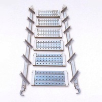 Hochfeste Aluminium gerüst leiter Stahl Mental Stairs Kletter stufe