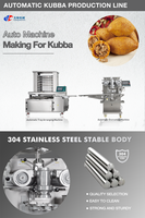 Machine à fabriquer le kibbeh électrique YC-168, 20-120 pièces/min, 10-180g, acier inoxydable 304, écran tactile PLC avec surveillance à distance, 220V