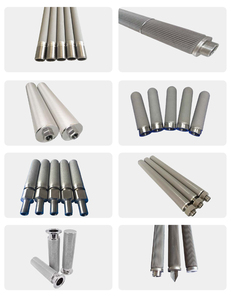 <span class=keywords><strong>Filtro</strong></span> de Polvo Sinterizado de Acero Inoxidable con Brida/Conexión Roscada para Filtración Industrial - Product Image 2