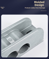 Support de câble en composite de fibre de verre FRP, pince d'isolation non conductrice, support de câble anti-corrosion