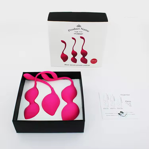 Juego de 3 Bolas de Silicona para Entrenamiento del Suelo Pélvico, Vibradores, Bolas de Amor, Recargables por USB, Impermeables IPx6, 10 Frecuencias - Product Image 5
