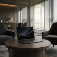 Laptop Notebook Pro Entry-Level Baru 14 Inci AMD Ryzen 5 5500U RAM 16GB SSD 512GB Windows 11 Business