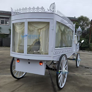 Véhicule funéraire électrique blanc classique haut de gamme, très demandé - Product Image 4