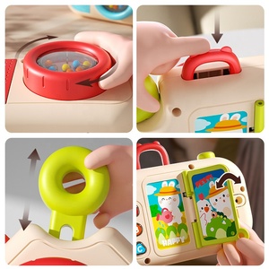 Baby Montessori Learning Musical Camera Toy Toddlers Early Educational Enlightenment Activity Camera avec <span class=keywords><strong>chansons</strong></span> et lumières - Product Image 6