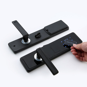 Wenxun Smart Electronic Door <b>Lock</b> J026 For Hotels Apartments Wooden Doors With Card <b>Key</b> And Mechanical Backup - Product Image 4