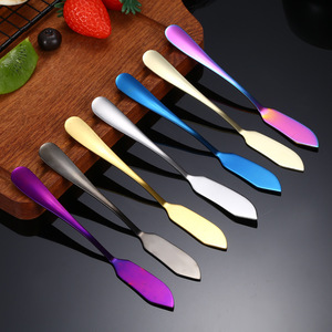 มีดเนยสแตนเลส 410 จากโรงงานโดยตรง ขนาด 6-7.9 นิ้ว ทนทาน สีพื้น ใช้สำหรับตัดขนมปัง ครีม แยม สำหรับใช้ในครัว - Product Image 2