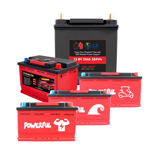 แบตเตอรี่ลิเธียมไอออนสำหรับสตาร์ทรถยนต์ 12.8V 30Ah 384Wh รุ่น SW-40B19 สำหรับอัพเกรดชุดสตาร์ทรถยนต์ - Product Image 1