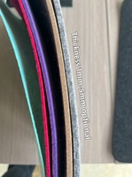 Feutre non-tissé aiguilleté coloré pour fournisseurs de rouleaux, idéal pour l'artisanat DIY, la fabrication de modèles et comme tissu non-tissé doux