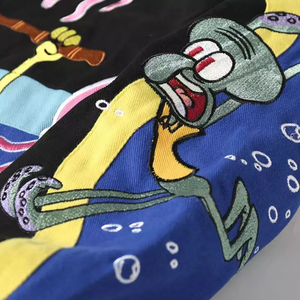 เสื้อแจ็คเก็ตปักลายการ์ตูนแบบสั่งทำพิเศษ คุณภาพสูง สไตล์บอมเบอร์/เบสบอล - Product Image 4