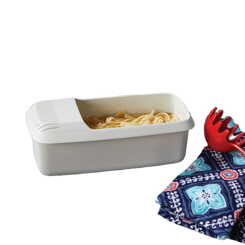 Nonstick Microwave Pasta Cooker Strainer Heatresistant Kitchen Tool | Free Shipping | Save Up To 60% On Discount - View #7