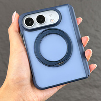 Étui de téléphone magnétique antichoc à toucher doux rotatif à 360 degrés avec coque avant en verre trempé LIEKO pour iPhone Duo