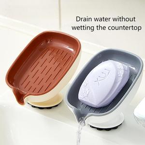 <span class=keywords><strong>Porte</strong></span>-<span class=keywords><strong>savon</strong></span> à ventouse à drainage rapide pour salle de bain, douche <span class=keywords><strong>et</strong></span> évier de cuisine - Pratique <span class=keywords><strong>et</strong></span> durable - Product Image 3