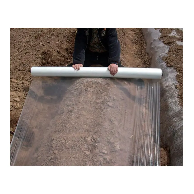 Anti gras Mulch Papier Plastic Mulch Film voor farm