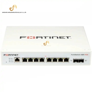 Commutateur FortiGate de couche 2 Fortinet FS-108F-FPOE compatible PoE+ ou licence logicielle <span class=keywords><strong>24x7</strong></span> <span class=keywords><strong>FortiCare</strong></span> avec un bon prix en vente - Product Image 1