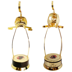 Antiguo moderno personalizado oro Metal águila halcón ojo máscara deportes Competición Premio trofeo Campeonato copas exclusivo para - Product Image 5
