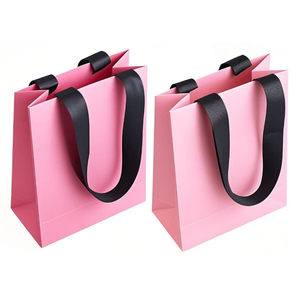 Prix d'usine pour les sacs en papier d'emballage de luxe pour cadeaux, sacs en papier avec logo personnalisé - Product Image 5