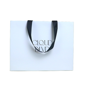 Recyclable Custom <b>Shopping</b> Paper Bag OEM/ODM Packaging Luxury White <b>Shopping</b> Paper Bags for <b>Small</b> Business - Product Image 3