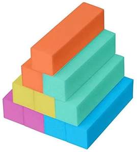 Toptan özel 4 yollu beyaz tırnak törpüsü blok tampon çivi için - Product Image 2