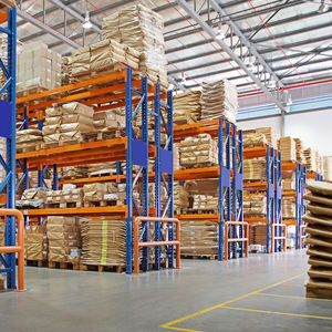 Verstelbare Heavy Duty Metalen Magazijn Opslag <span class=keywords><strong>Rack</strong></span> Horizontale Planken Voor Fabriek Stapelen Stalen Plaat Lade Pallet Racking - Product Image 1