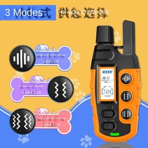 Smart Pet Intelligent <span class=keywords><strong>Remote</strong></span> <span class=keywords><strong>Control</strong></span> <span class=keywords><strong>Dog</strong></span> Trainer Wasserdicht IP67 Umwelt freundliches Bark Stop <span class=keywords><strong>Collar</strong></span> aus strap azier fähigem Kunststoff - Product Image 3