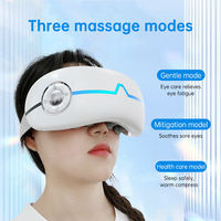 Masseur oculaire de haute qualité Vibration de pression d'air masseur oculaire à vapeur chaude et froide avec compresse thermique masque de soin des yeux visible avec musique