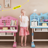 Meubles pour enfants en gros, table et chaise d'étude ergonomiques réglables en hauteur pour enfants