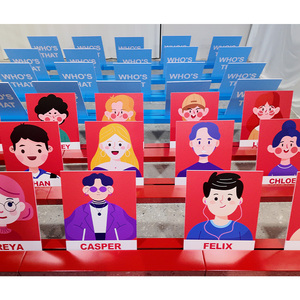 Juego Educativo Interactivo a Gran Escala para Niños, Adivina Quién Soy, para Alquiler de Equipos de Juegos Infantiles y Carnavales - Product Image 4