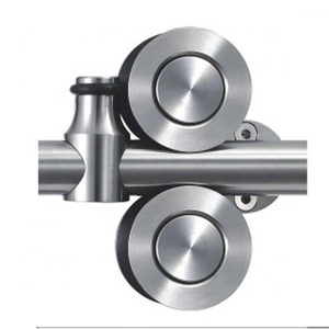 Ultimi disegni cancello principale temperato porta di vetro rullo per porta scorrevole - Product Image 1