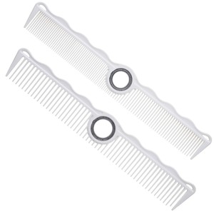 Peine giratorio con dientes roscados <span class=keywords><strong>para</strong></span> peinar, peine portátil <span class=keywords><strong>para</strong></span> cortar y entresacar el cabello, peine de dientes anchos <span class=keywords><strong>para</strong></span> teñir - Product Image 3