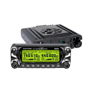 Zastone D9000 Auto Walkie Talkie 50W Dualband Mobilfunk Panel Trennung Luftfahrt frequenz 118-136MHz AM UHF VHF HAM Radio