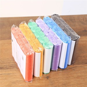 5 rollos, 1 paquete de 100 Uds., bolsa de basura desechable para el hogar, bolsas de basura para almacenamiento de cocina, bolsa de basura de limpieza, bolsa de plástico - Product Image 3