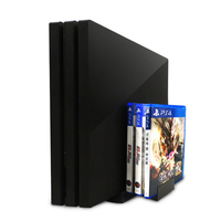 Support de Rangement en ABS à Prix Abordable pour Console PlayStation PS4 et Jeux CD