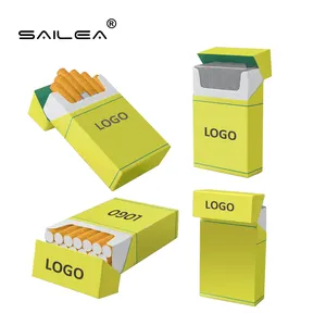 Su misura venditori caldi mini 10 20 pacchetti di carta stampata scatola di imballaggio per sigarette OEM ODM custodia per sigarette