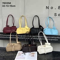 Nouveauté : Sacs à bandoulière de luxe pour femmes en cuir véritable, grande capacité, sacs sous le bras de créateur, haute qualité, mode
