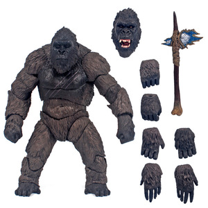 Figura de Acción Coleccionable <span class=keywords><strong>Godzilla</strong></span> Rey de los Monstruos 2024, Versión Rosa, Plástico Ecológico, Hecha a Mano, Modelo con Aliento Nuclear, en Caja - Product Image 6