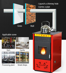 Vente chaude 9kW Poêle <span class=keywords><strong>à</strong></span> bois Chauffage Cheminée suspendue Poêles <span class=keywords><strong>à</strong></span> bois <span class=keywords><strong>à</strong></span> granulés Biomasse Chauffage <span class=keywords><strong>à</strong></span> air chaud Poêle pour la maison - Product Image 6