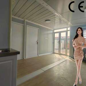 Maison de conteneur préfabriquée à panneau sandwich pliable de 20 pieds de type Z à glissière facile à plat à vendre - Product Image 5