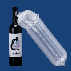 Nhà máy trực tiếp 750ml chai rượu vang với tùy chỉnh PE bảo vệ phim đệm cột túi khí tiết kiệm chi phí chai rượu vang phụ kiện - Product Image 1