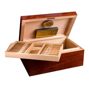 Caja de madera personalizable para cigarros