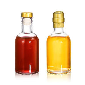 3Oz 100Ml Voor Wodka-Spirits Gin <span class=keywords><strong>Rum</strong></span> Tequila Lege Heldere Frosted Glazen Wijnflessen Met Kurk - Product Image 4