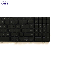 لوحة مفاتيح للكمبيوتر المحمول عالية الجودة لجهاز Dell Inspiron 15 7000 (7567) 15 5000 (5567) 031XX5 15-3001XX US أسود