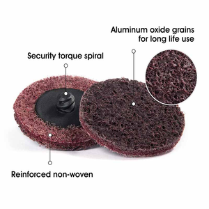 Discos de Lijado de Cambio Rápido de 2 y 3 Pulgadas con Bloqueo de Rodillo para Amoladora Angular: Acondicionamiento de Superficies, Desbaste, Pulido, Eliminación de Óxido y Pintura - Product Image 5