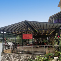 Auvent pliable intelligent, auvent haut de gamme pour restaurants